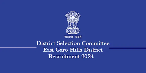 Jobs in Meghalaya: DSC East Garo Hills Recruitment 2024 - Stenographer-III Vacancy