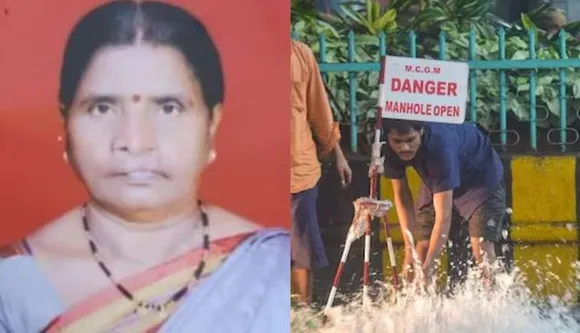 woman dies after falling into drain in andheri amid heavy rain in mumbai