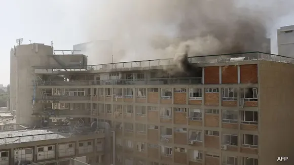 HOSPITAL MISSILE ATTACK