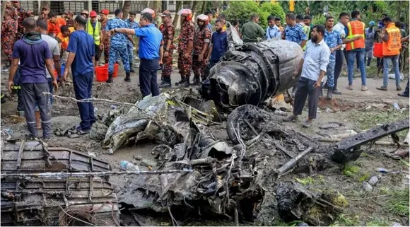 DHAKA FLIGHT ACCIDENT UPDATE