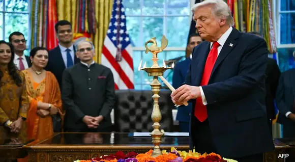 trump diwali