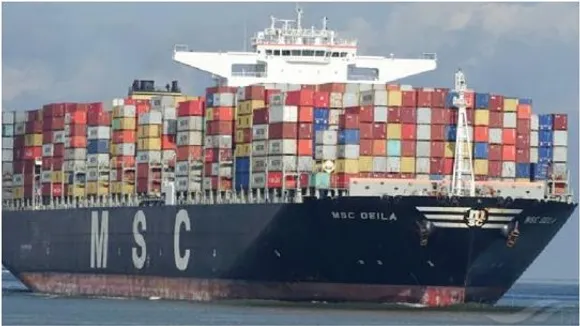 big cargo ship msc daila will arrive in vizhinjam port today