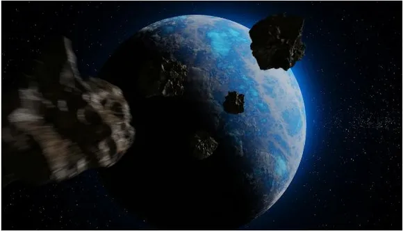 earth collission