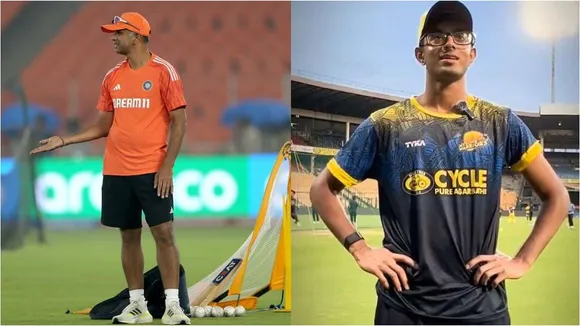 rahul dravids son samit gets Iidia under 19 call up  but wont be able to Play world cup