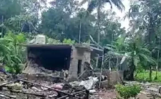 firecracker shop caught fire