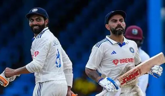 കോലിക്ക് സെഞ്ച്വറി; അര്‍ദ്ധ സെഞ്ച്വറിയുമായി ജഡേജ; ഇന്ത്യയ്ക്ക് മികച്ച സ്‌കോര്‍