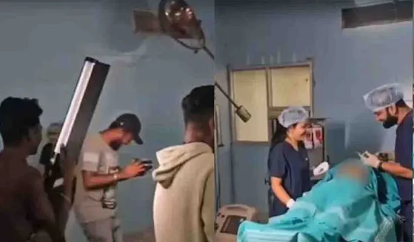 ഓപ്പറേഷൻ തിയേറ്ററിൽ പ്രീ വെഡിം​ഗ് ഫോട്ടോഷൂട്ട് നടത്തി ഡോക്ടർ;വിഡിയോ വൈറൽ, പിന്നീട് സംഭവിച്ചത്...