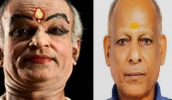 കഥകളി ആചാര്യന്‍ സദനം ബാലകൃഷ്ണനും തെയ്യം കലാകാരന്‍ ഇ പി നാരായണനും പത്മശ്രീ