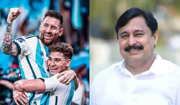 അര്‍ജന്റീന ടീം ഇനി കേരളത്തില്‍; ടീമിന്റെ ഇ മെയില്‍ സന്ദേശം ലഭിച്ചതായി കായികമന്ത്രി