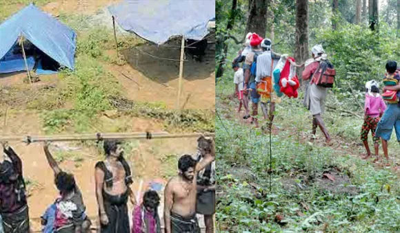 ജ്യോതിദര്‍ശനത്തിന്  പര്‍ണ്ണശാലകള്‍ കെട്ടി ഭക്തലക്ഷങ്ങള്‍