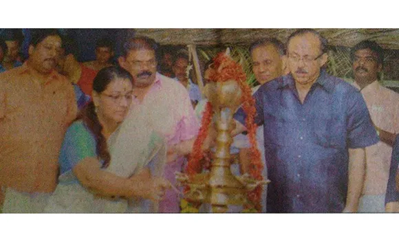 വെൺപാലവട്ടം ക്ഷേത്രത്തിൽ കാർഷിക വിഭവങ്ങളുടെ നേർക്കാഴ്ച സമർപ്പണം നടന്നു