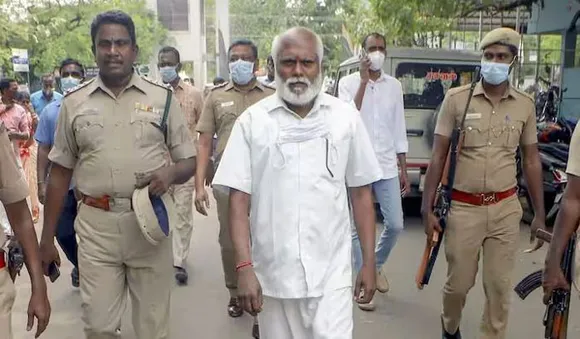 രാജീവ് ഗാന്ധി വധക്കേസിൽ ജയില്‍മോചിതനായ ശാന്തൻ അന്തരിച്ചു; അന്ത്യം ചെന്നൈ രാജീവ് ഗാന്ധി ആശുപത്രിയില്‍