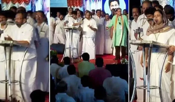 'ദേശീയ ഗാനത്തെ അവഹേളിച്ചു'; പാലോട് രവിക്കെതിരെ കേസെടുക്കണമെന്ന് ബിജെപി