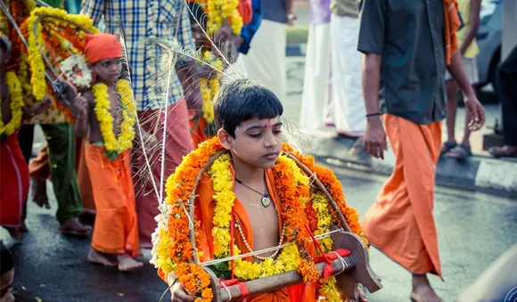 ഉള്ളൂര്‍ ബാലസുബ്രഹ്മണ്യ ക്ഷേത്രത്തില്‍ തൈപ്പൂയ കാവടി