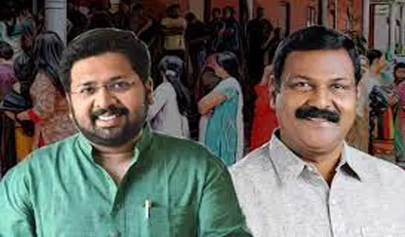 അരുവിക്കരയില്‍ കെ. എസ് ശബരീനാഥന്‍ പിന്നില്‍