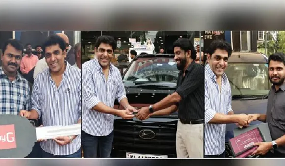 സഹപ്രവർത്തകർക്ക് കാർ സമ്മാനമായി നൽകി മൈജി ചെയർമാൻ