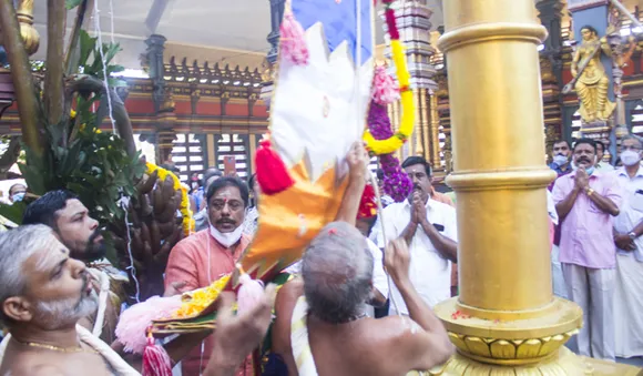 വെണ്‍പാലവട്ടം ശ്രീ ഭഗവതി ക്ഷേത്രത്തിലെ ഉത്സവാഘോഷങ്ങൾക്ക് കൊടിയേറ്റം 