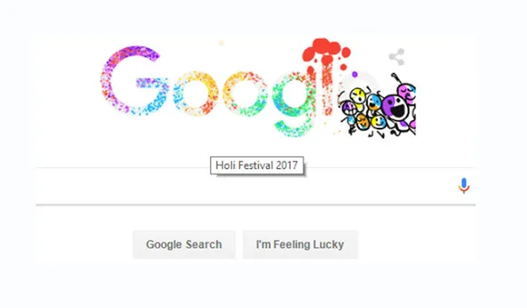 ഹോളി ആഘോഷത്തിൽ ഗൂഗിൾ