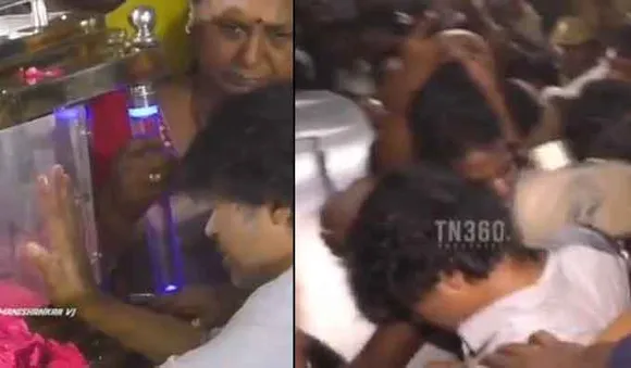 ക്യാപ്റ്റന് യാത്രാമൊഴി നല്‍കി വിജയ്; പിന്നാലെ താരത്തിന് നേരെ ചെരുപ്പേറ്, രോക്ഷാകൂലരായി ആരാധകര്‍