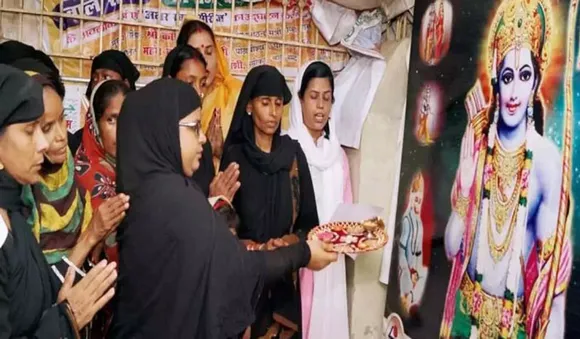 'ശ്രീരാമൻ തങ്ങളുടെ പൂർവ്വികൻ'; അയോധ്യ രാമക്ഷേത്ര പ്രതിഷ്ഠയ്ക്കായി രാമജ്യോതി കൊണ്ടുവരുന്നത്  2 മുസ്ലിം വനിതകൾ