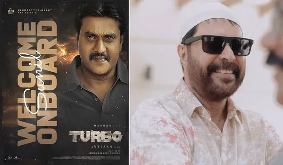 മമ്മൂട്ടി നായകനാകുന്ന ചിത്രം 'ടർബോ'യിൽ തെന്നിന്ത്യൻ നടൻ സുനിലും