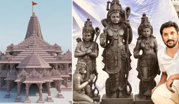 മൈസൂരിലെ അരുൺ യോഗിരാജിന്റെ 'രാംലല്ല വി​ഗ്രഹം' അയോധ്യ രാമക്ഷേത്രത്തിലേയ്ക്ക്...
