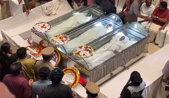കണ്ണീരണിഞ്ഞ് കുസാറ്റ് ക്യാമ്പസ്; വിദ്യാര്‍ത്ഥികളുടെ മൃതദേഹം പൊതുദര്‍ശനത്തിന് വച്ചു