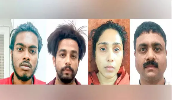 കൊച്ചിയിൽ പൊലീസ് എന്ന വ്യാജേന ഹോസ്റ്റലിൽ അതിക്രമിച്ചു കയറി കവർച്ച; നിയമവിദ്യാർഥിനി ഉൾപ്പെടെ നാലുപേർ  അറസ്റ്റിൽ 