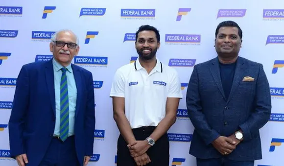 ബാഡ്മിന്റന്‍ താരം എച്ച് എസ് പ്രണോയുമായി കൈകോര്‍ത്ത് ഫെഡറല്‍ ബാങ്ക്