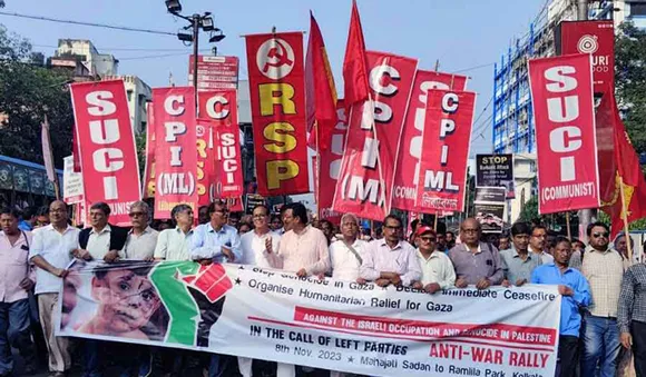 പാലസ്തീന്‍ ഐക്യദാര്‍ഢ്യത്തിന് ഇടത് പാര്‍ട്ടികളുടെ ഐക്യവേദി