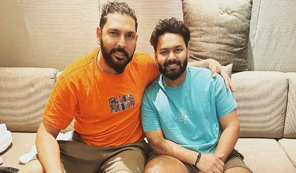'അദ്ദേഹം ഒരു ജേതാവാണ്'; റിഷഭിനെ സന്ദര്‍ശിച്ച് യുവരാജ്, ചിത്രം ഏറ്റെടുത്ത് ആരാധകര്‍