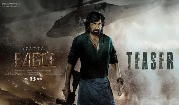 ഈഗിൾ' ബ്ലാസ്റ്റിംഗ് ടീസർ പുറത്തിറങ്ങി ! നായകനായി രവി തേജയും വില്ലനായി വിനയ് റായിയും...
