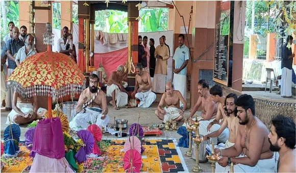 അഷ്ടമംഗല ദേവ പ്രശ്നാനന്തര പരിഹാര ക്രിയകള്‍ക്ക് സമാപനം