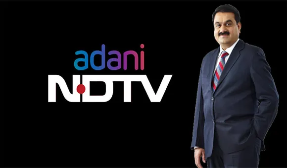 എന്‍ഡിടിവിയുടെ 29.2 ശതമാനം ഓഹരികള്‍ വാങ്ങാന്‍ അദാനി മീഡിയ ഗ്രൂപ്പ്