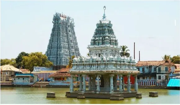 18 അടിയോളം ഉയരമുള്ള ഹനുമാന്‍ പ്രതിഷ്ഠയുളള ശുചീന്ദ്രം സ്ഥാണുമലയ പെരുമാള്‍ ക്ഷേത്രം