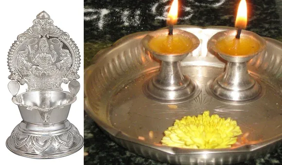വെളളി പൂജാമുറിയില്‍ വച്ചാല്‍....
