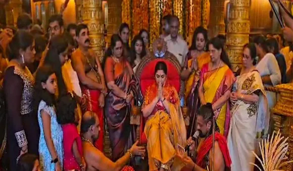 പെരിങ്ങോട്ടുകര ദേവസ്ഥാനത്ത് സുവാസിനീ പൂജ