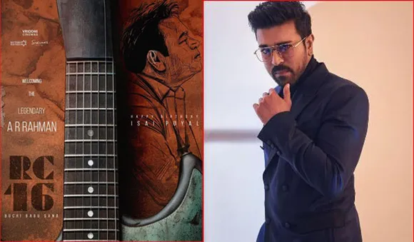 ഗ്ലോബൽ സ്റ്റാർ രാം ചരൺ നായകനായെത്തുന്ന പുതിയ ചിത്രത്തിന് എ ആർ റഹ്മാൻ സംഗീതം പകരുന്നു...