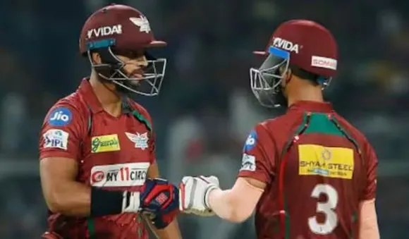 മിന്നല്‍ പുരാന്‍! അര്‍ദ്ധ സെഞ്ച്വറി; ലഖ്‌നൗവിന് മികച്ച സ്‌കോര്‍