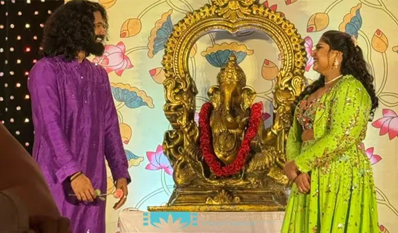 പച്ച ലെഹങ്കയില്‍ തിളങ്ങി ഭാഗ്യ സുരേഷ്; മകളുടെ വിവാഹ വിശേഷങ്ങള്‍ പങ്കുവെച്ച് സുരേഷ് ഗോപി