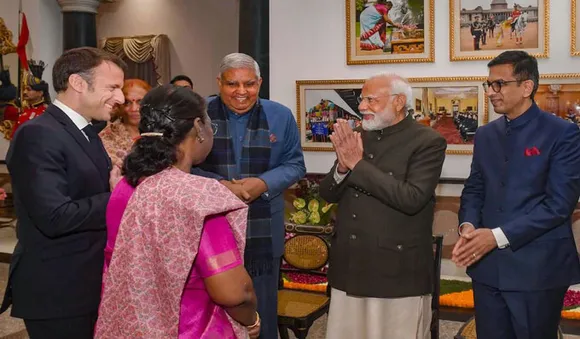 ഇന്ത്യയുടെ കായികരംഗത്തെ സ്വപ്‌നങ്ങൾക്ക് പിന്തുണ നൽകും,: ഇമ്മാനുവൽ മാക്രോൺ