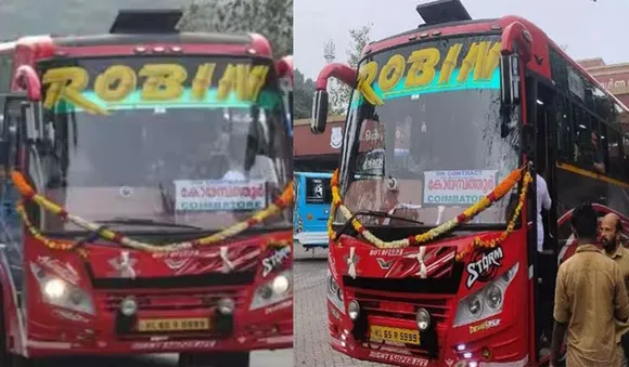 വീണ്ടും സർവീസ് തുടങ്ങി റോബിൻ ബസ് ; പിന്നാലെ തടഞ്ഞ് എംവിഡി