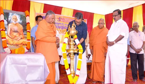 'ഗുരുദേവന്‍ ആധുനിക കേരളത്തിന് തറക്കല്ലിട്ട മഹാത്മാവ്': മന്ത്രി എം. ബി. രാജേഷ്
