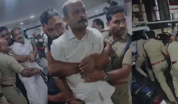 ജാമ്യത്തിന് പിന്നാലെ വീണ്ടും അറസ്റ്റ് ചെയ്യാൻ പൊലീസ് നീക്കം; കോടതിയിലേക്ക് ഓടിക്കയറി കുഴൽനാടനും ഷിയാസും