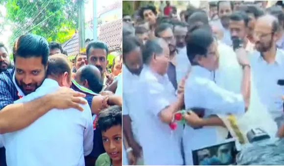പൊട്ടിക്കരഞ്ഞും കെട്ടിപ്പിടിച്ചും പ്രവർത്തകരും ജനങ്ങളും; ഷാഫി പറമ്പിലിന് പാലക്കാടിന്റെ വൈകാരികയാത്രയയപ്പ്