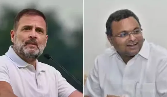 രാഹുല്‍ ഗാന്ധിക്കെതിരായ പരാമര്‍ശം; കാര്‍ത്തി ചിദംബരത്തിന് കാരണംകാണിക്കല്‍ നോട്ടീസ്