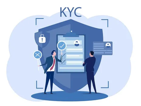 KYC or know your customer with business verifying the identity o