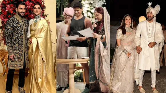 Bollywood inspired groom looks