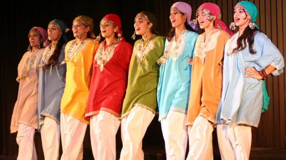Folk dance of Kashmir 