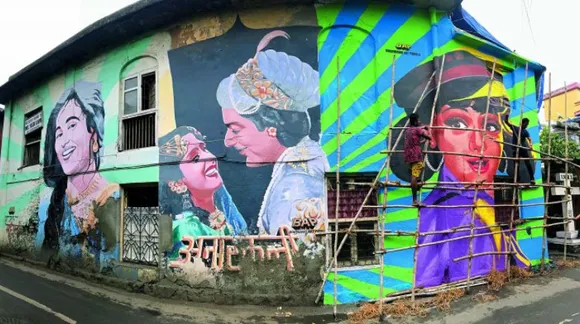 Bollywood Art Project aims to bring stars to the streets, one mural at a time ﻿